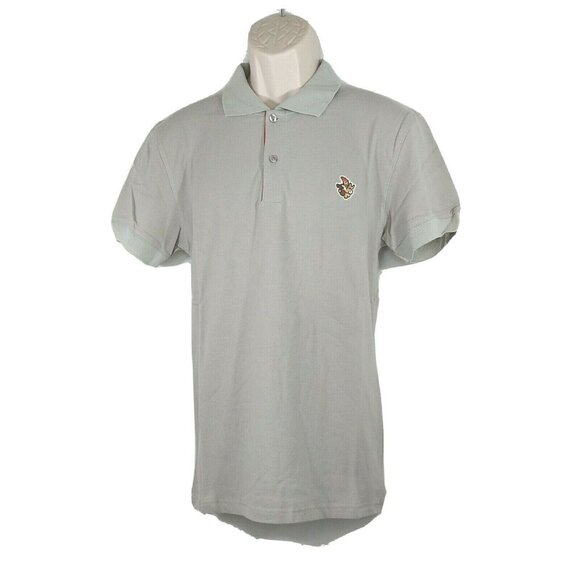 Dota 2 Dolfrat Roshinante Polo Shirt Men Size S Gray Short Slv Lockless Lockbox - Picture 2 of 8